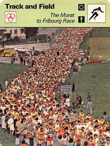 The Morat to Fribourg Race