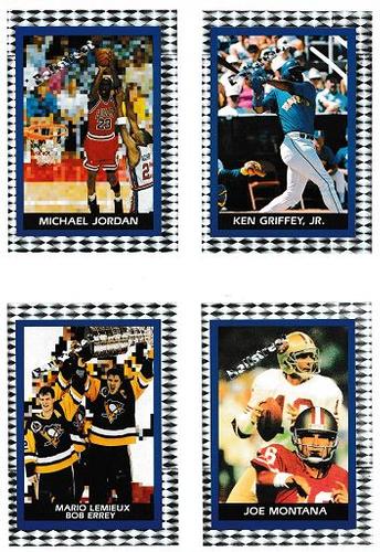 Ken Griffey Jr / Michael Jordan / Joe Montana / Mario Lemieux / Bob Errey