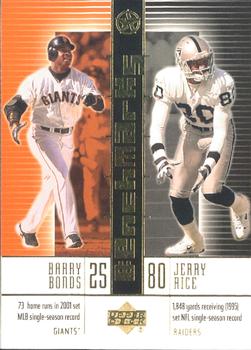 Barry Bonds / Jerry Rice 