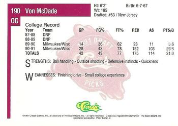 Von McDade