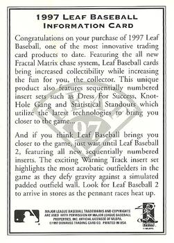 Card back