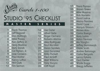 #199 Checklist: 1-100