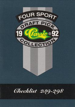 Checklist: 239-298