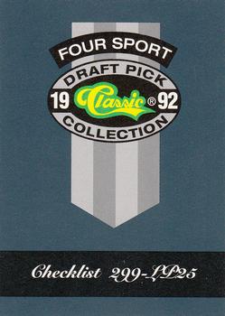 Checklist: 299-325 and Inserts