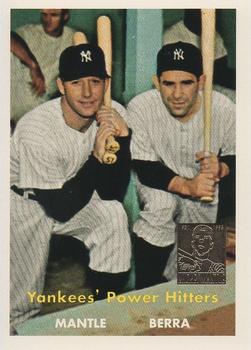 Yankees' Power Hitters (Mickey Mantle / Yogi Berra) CPC