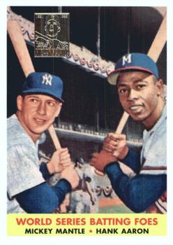 World Series Batting Foes (Mickey Mantle / Hank Aaron) CPC