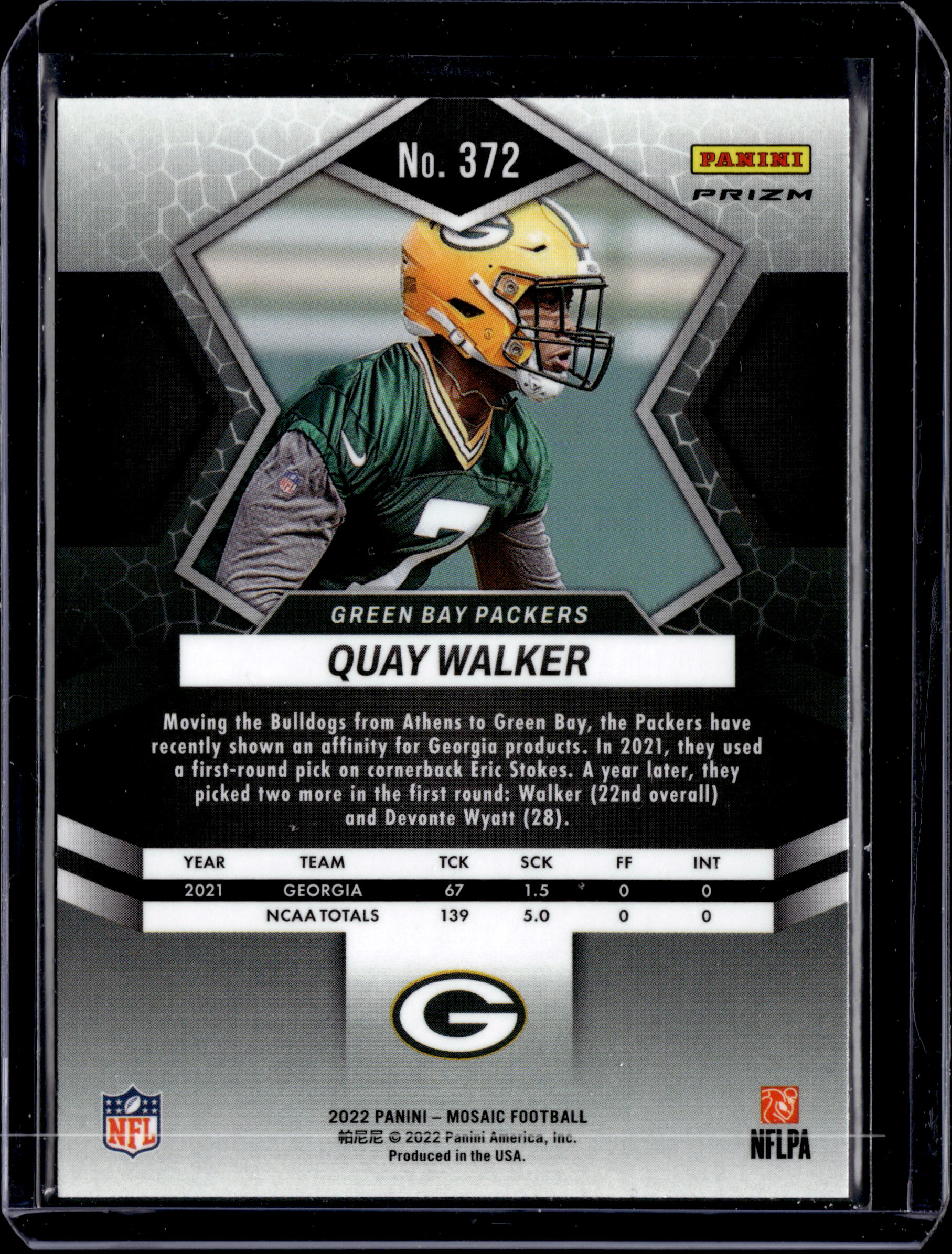Card back