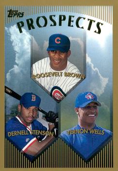Roosevelt Brown / Dernell Stenson / Vernon Wells PROS,