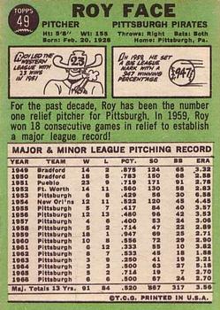 Card back