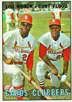 Cards Clubbers (Lou Brock / Curt Flood)