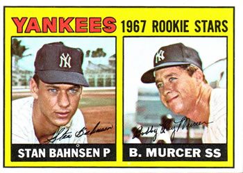 Yankees 1967 Rookie Stars (Stan Bahnsen / Bobby Murcer)