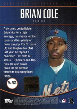 Card back