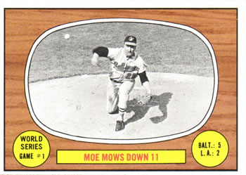 World Series Game #1 - Moe Mows Down 11