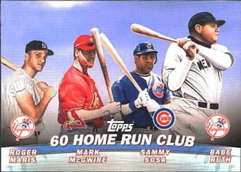 60 Homerun Club (Roger Maris / Mark McGwire / Sammy Sosa / Babe Ruth)