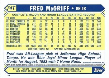 Card back