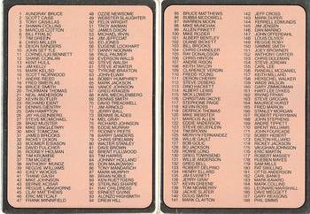 Checklist Booklet