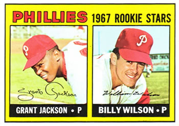 Phillies 1967 Rookie Stars (Grant Jackson / Bill Wilson)