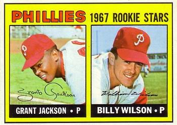 Phillies 1967 Rookie Stars (Grant Jackson / Bill Wilson)