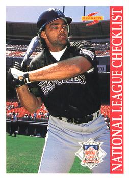 National League Checklist