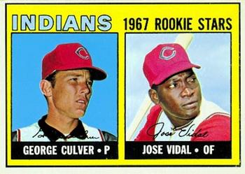 Indians 1967 Rookie Stars (George Culver / Jose Vidal)