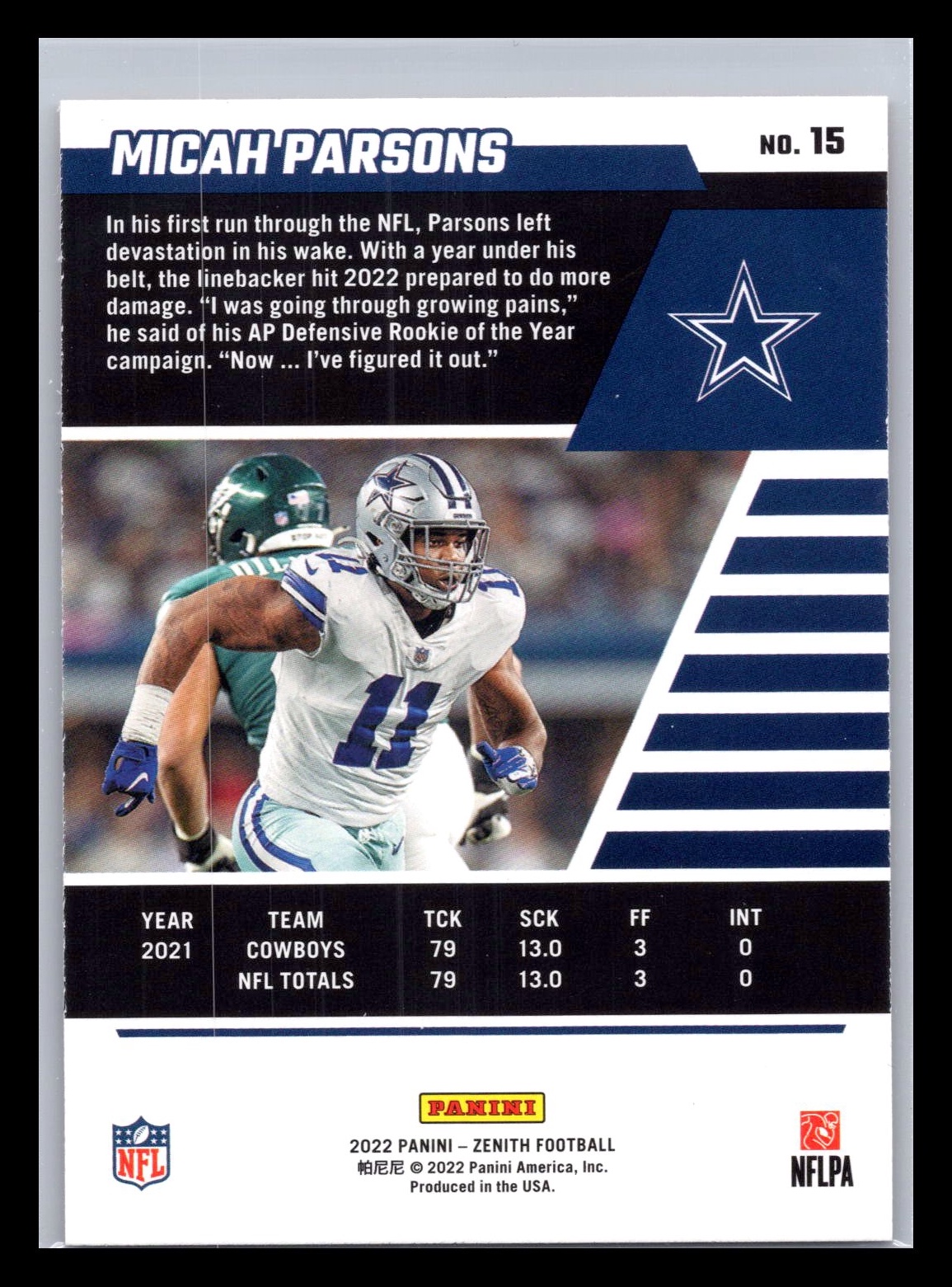 Card back