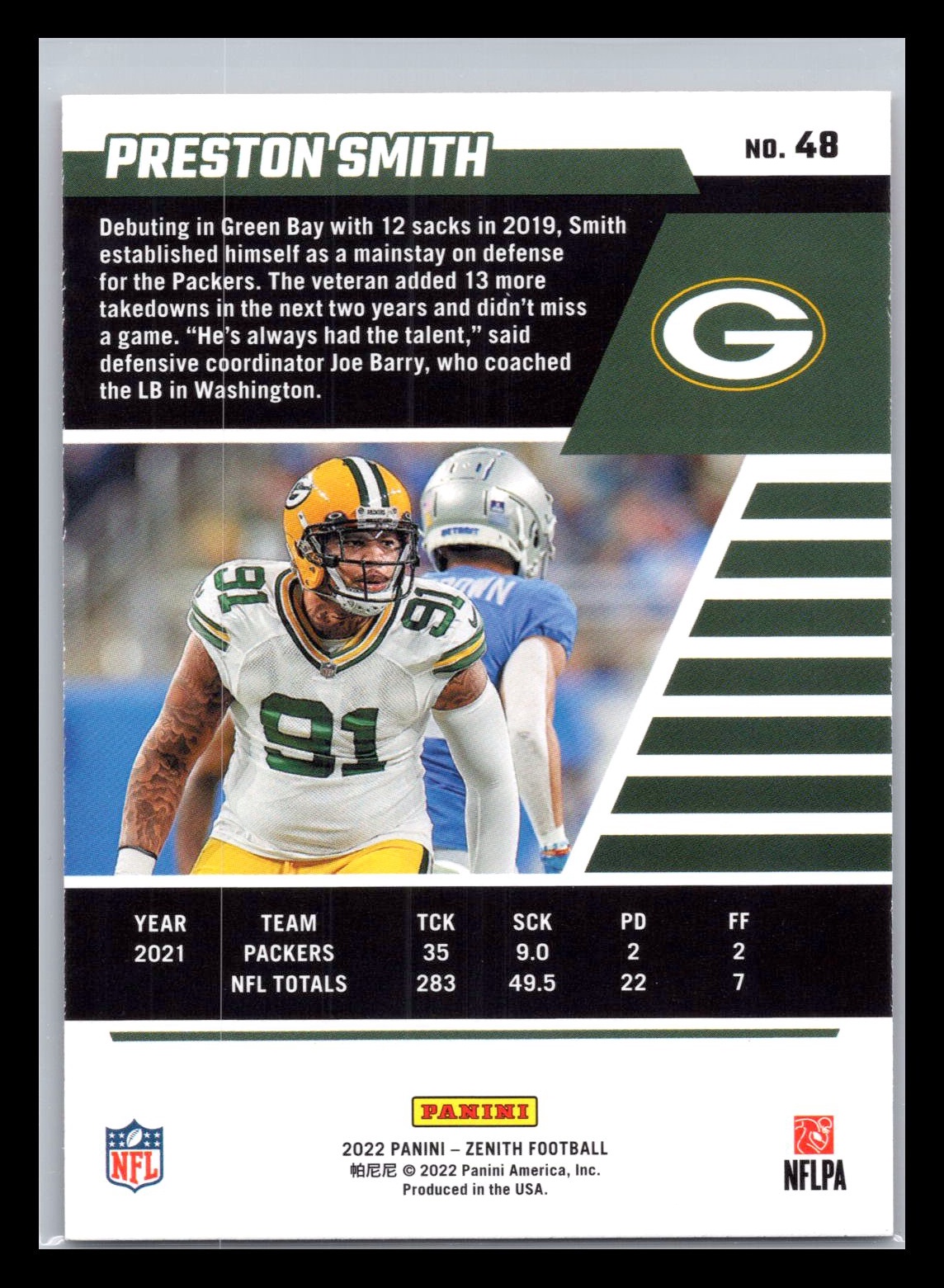 Card back