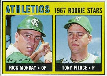 Athletics 1967 Rookie Stars (Rick Monday / Tony Pierce)
