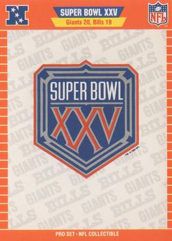 Super Bowl XXV SBXXV