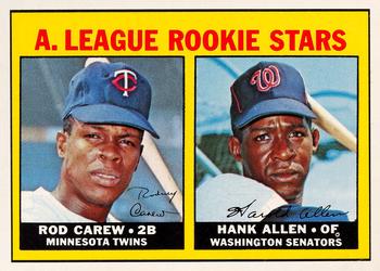 A. League Rookie Stars (Rod Carew / Hank Allen)
