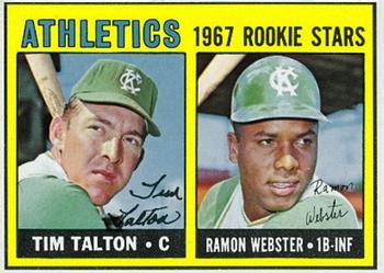 Athletics 1967 Rookie Stars (Tim Talton / Ramon Webster)