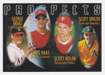 George Arias / Chris Haas / Scott Rolen / Scott Spiezio PROS,