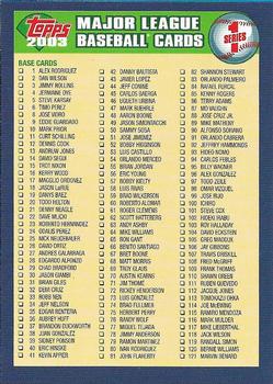 Series 1 Checklist: 1-241