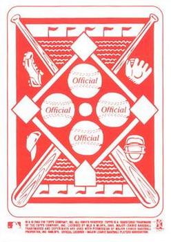 Card back