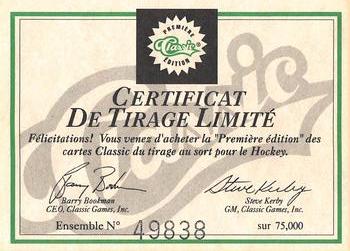 Certificat De Tirage Limité 

 -
