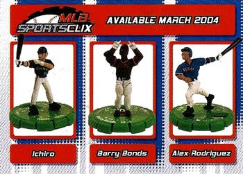 Ichiro / Barry Bonds / Alex Rodriguez