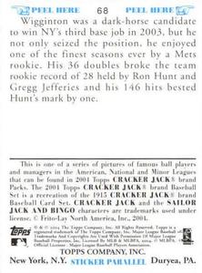 Card back