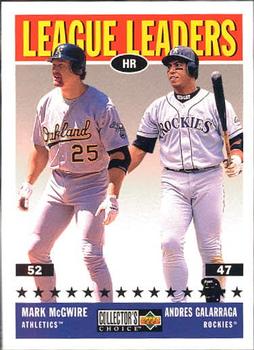 Andres Galarraga / Mark McGwire