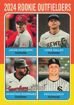 2024 Rookie Outfielders (Jacob Hurtubise / Chris Roller / Johnathan Rodriguez / Zach DeLoach)