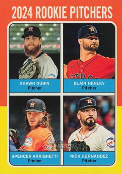 2024 Rookie Pitchers (Shawn Dubin / Blair Henley / Spencer Arrighetti / Nick Hernandez)