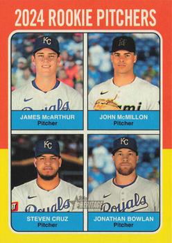 2024 Rookie Pitchers (James McArthur / John McMillon / Steven Cruz / Jonathan Bowlan)