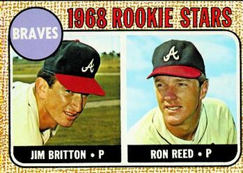 Braves 1968 Rookie Stars (Jim Britton / Ron Reed)