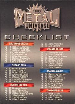 Checklist (1-107)