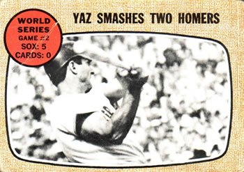 World Series Game #2 - Yaz Smashes Two Homers