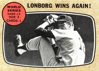 World Series Game #5 - Lonborg Wins Again!
