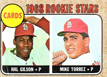 Cardinals 1968 Rookie Stars (Hal Gilson / Mike Torrez)