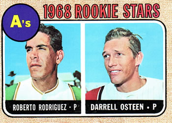 A's 1968 Rookie Stars (Roberto Rodriguez / Darrell Osteen)
