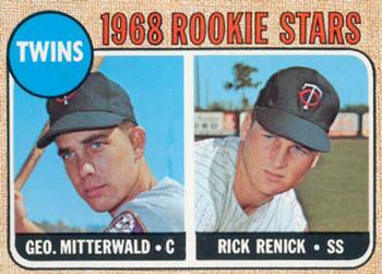 Twins 1968 Rookie Stars (George Mitterwald / Rick Renick)