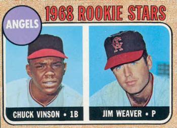 Angels 1968 Rookie Stars (Chuck Vinson / Jim Weaver)