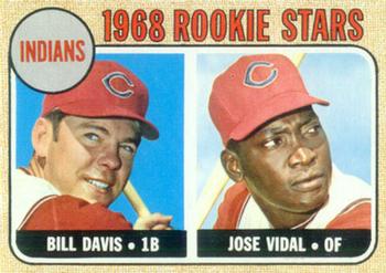 Indians 1968 Rookie Stars (Bill Davis / Jose Vidal)