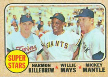 Super Stars (Harmon Killebrew / Willie Mays / Mickey Mantle)